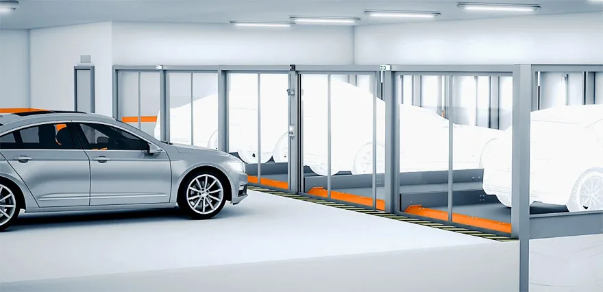 Poluautomatski sistemi — KLAUS Multiparking
